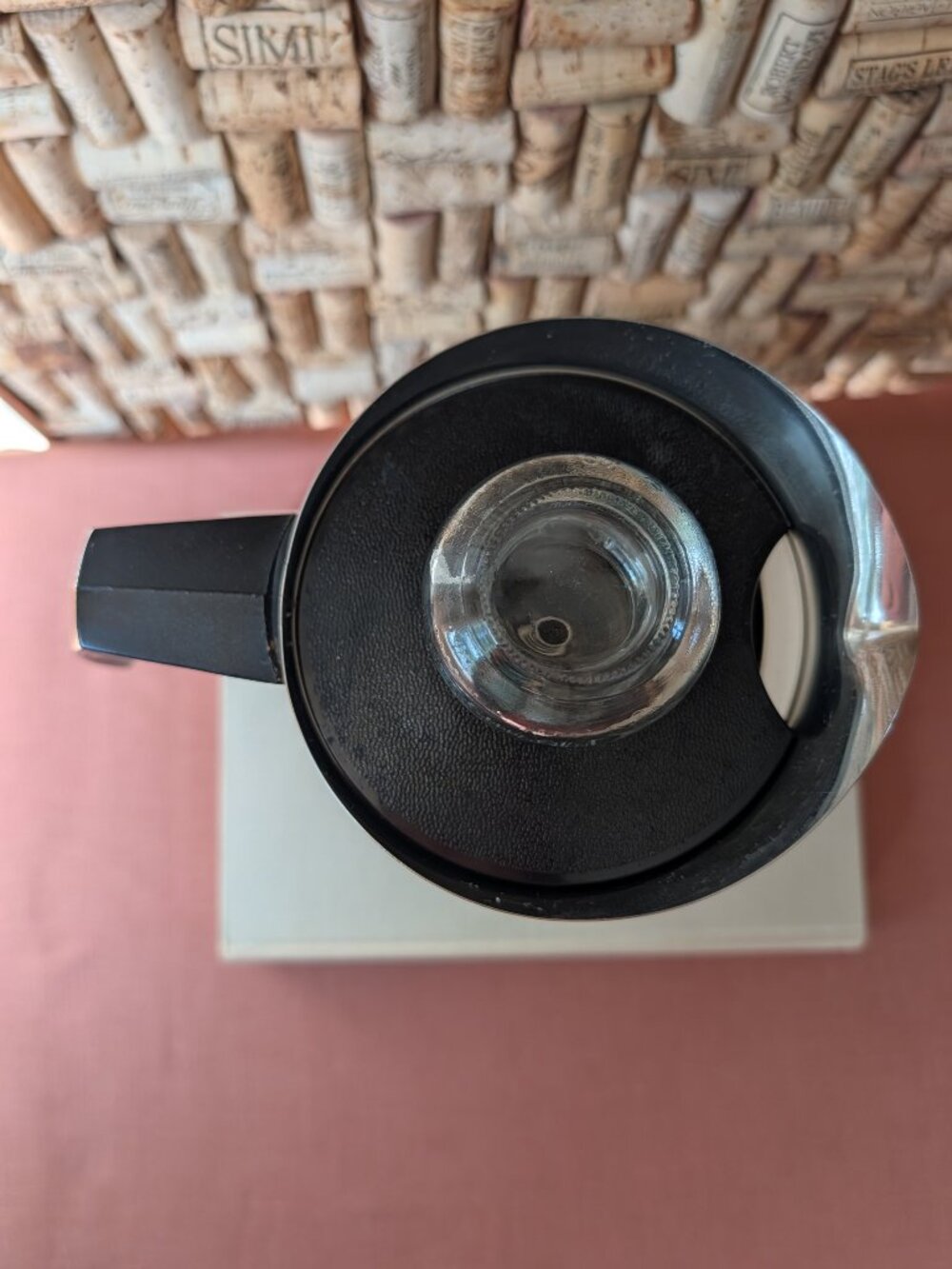 CorningWare Spice of Life Le Café P‑146 Percolator Coffee Pot with Basket & Lid - Picture 8 of 15